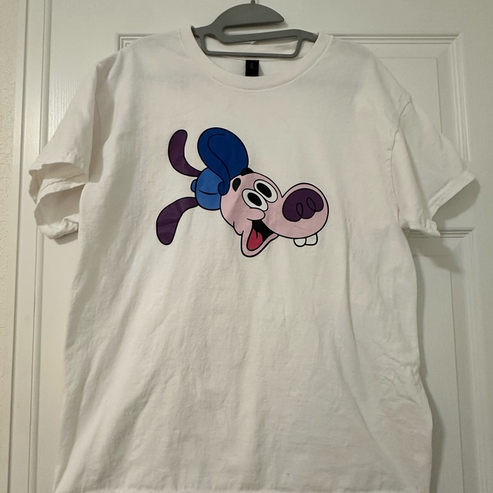 Gildan White Bloofy Tee from Inside Out 2